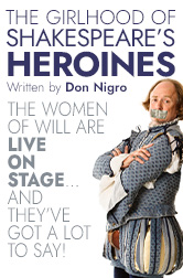 莎士比亚的女植物的女素食由唐尼格罗 - 妇女将在舞台上生活，他们有很多话要说！