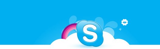 skype的标志