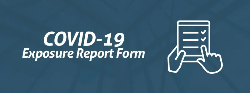COVID-19暴露报告表