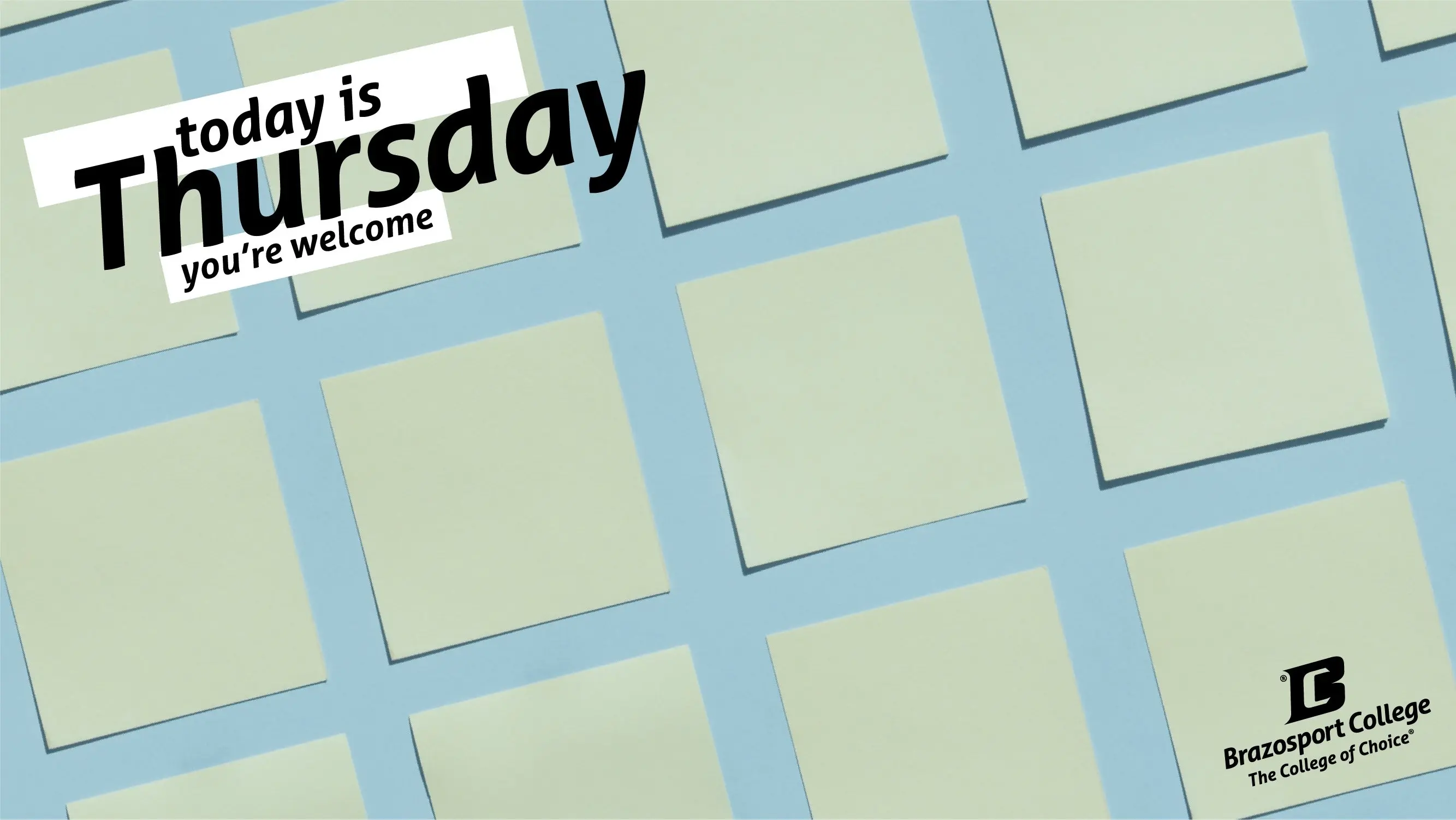 Brazosport学院周四放大背景