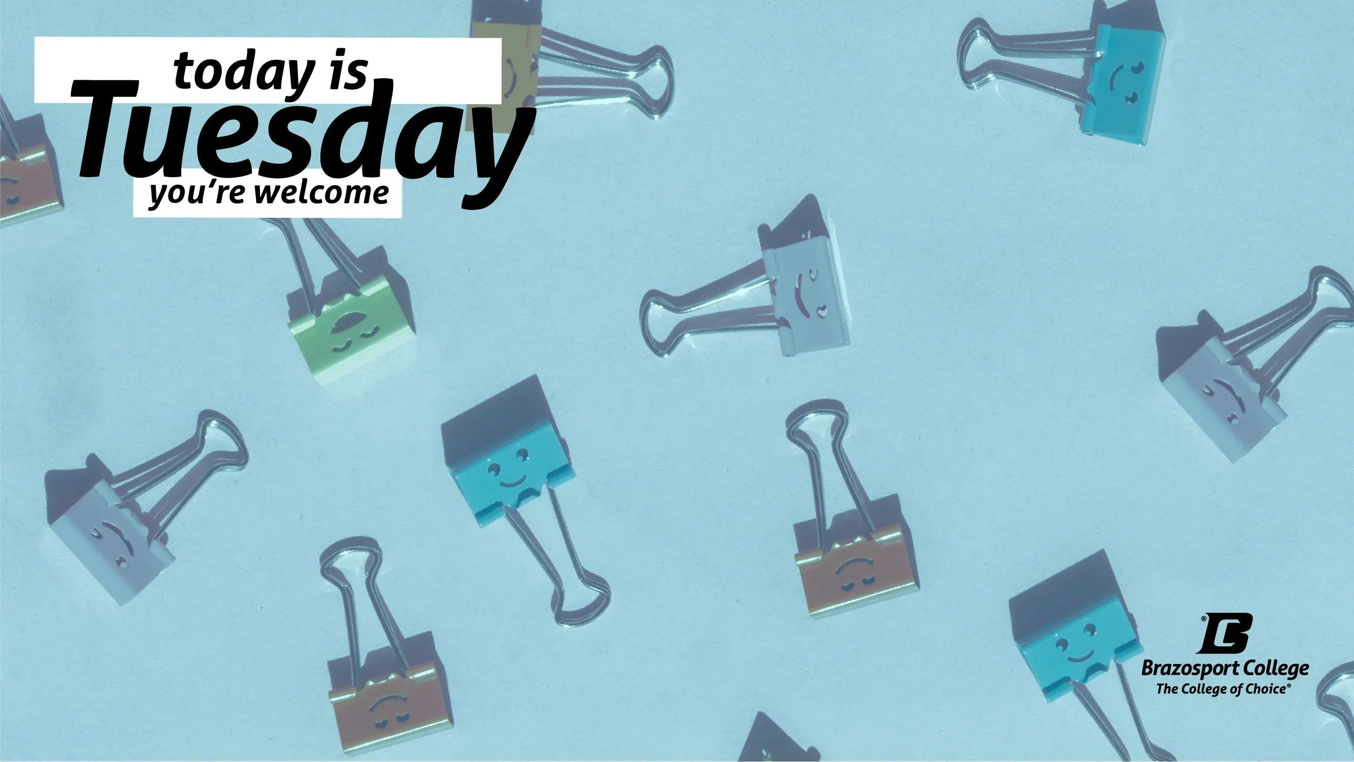 Brazosport学院周二放大背景