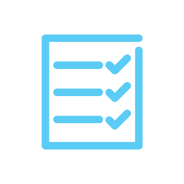 浅蓝色ACE It大纲图标