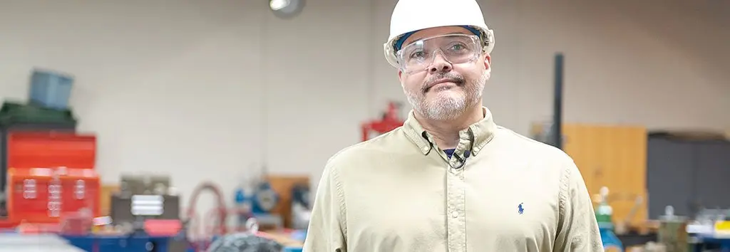 Brazosport College Millwright Student